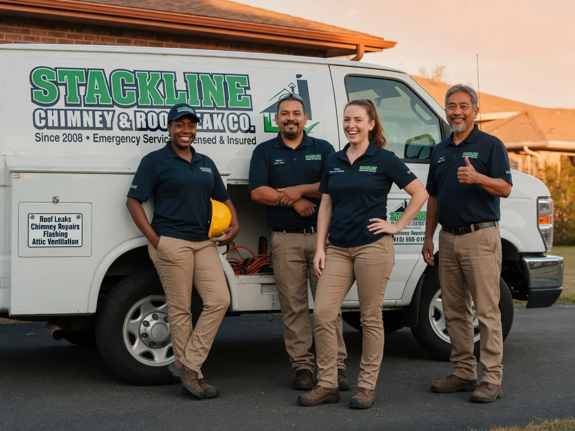 Chimney flashing repair company in Yale, OK